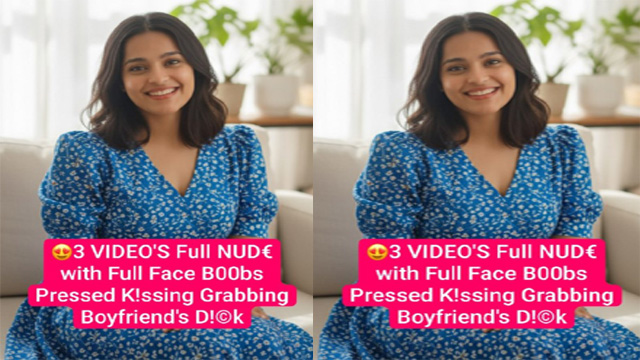 Desi GF Latest Most Exclusive Viral Boobs Pressed Kissing – Grabbing Boyfriend’s Dick