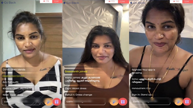 Mallu Makeup Artist Reshma Premium Live Show Video Free Watch Now