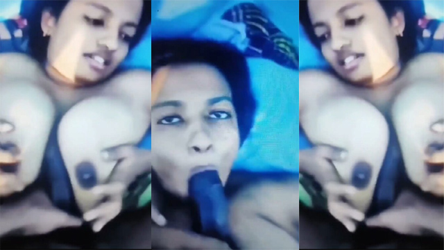 Mallu Aunty Boobsjob & Blowjob Fucking hot maal Must Watch